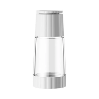Moulin à épices en pvc blanc de 13 cm