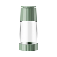 Moulin à épices en pvc vert de 13 cm