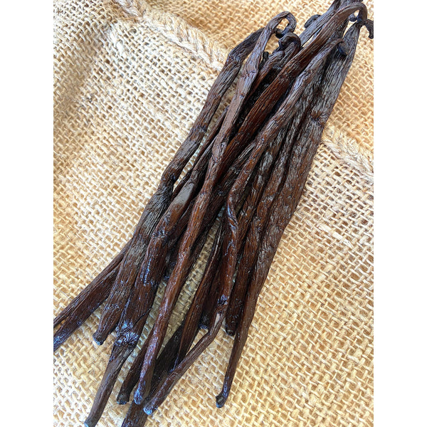 Gousses de Vanille de Madagascar +16cm - Variété TANANA * Notes cacaotées, goût de Prune *