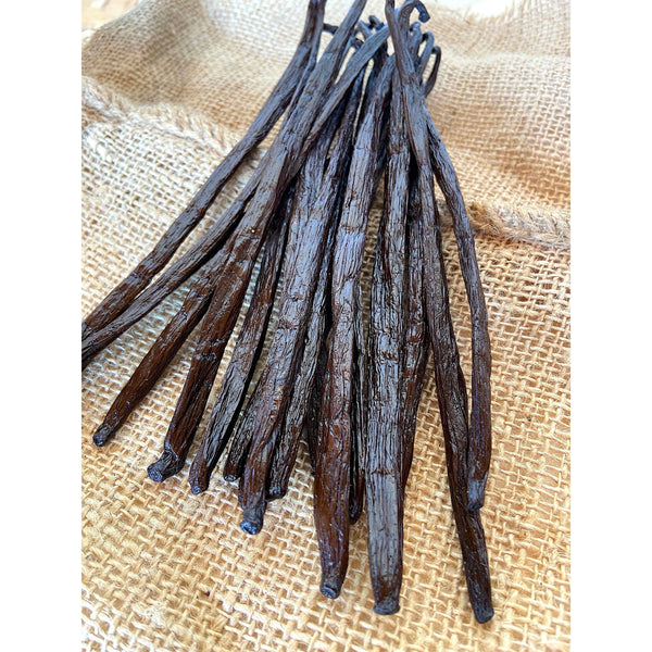 Gousses de Vanille de Madagascar - 18cm - Variété TULEAR * Arômes doux-amers, anisés, goût caramélisé *