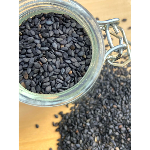 Graines de Sésame noir Bio - Égypte -  * Une saveur terreuse et légèrement amère. *