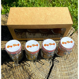Coffret Mélange d'épices Bio - Mélange d'épices Bio pour le fromage, Curry Bio, BBQ Korean, Mélange d'épices Bio pour le poisson.
