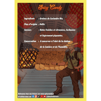 Coriandre Bio - Italie - * Notes de noisette et de citron, légèrement amer et terreux * - SPICY CANDY®