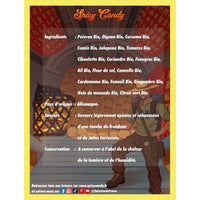 Curry Bio - Monde - * Saveurs légèrement épicées et rehaussées d'une touche de fraîcheur et de notes terreuses. * - SPICY CANDY®