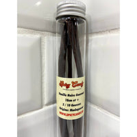 Gousses de Vanille de Madagascar - 18cm - Variété Fiana * Arômes chauds, crémeux et légèrement boisés, avec des nuances de caramel, de miel et parfois des touches florales* - SPICY CANDY®