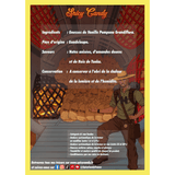 Gousses de Vanille XXL Pompona Grandiflora de Guadeloupe - Variété GWADA * Notes anisées, d'amandes douces et de Noix de Tonka * - SPICY CANDY®
