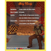 Poivre Blanc du Ceylan - Sri Lanka - * Notes florales et légèrement sucrées, avec une chaleur douce et persistante * - SPICY CANDY®