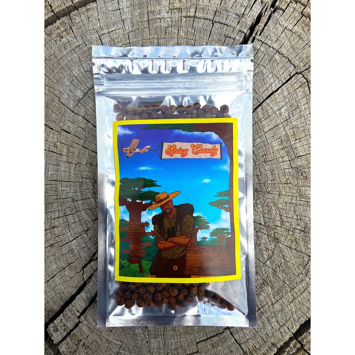 Poivre Kampot rouge Bio - Cambodge - * Notes douces et fruitées, de fruits rouges, de Cerise et de Pruneaux * - SPICY CANDY®